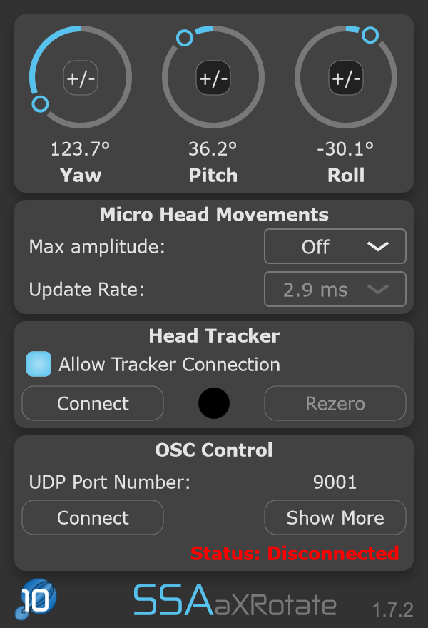 a7Rotate - Seventh order Ambisonics rotate plugin